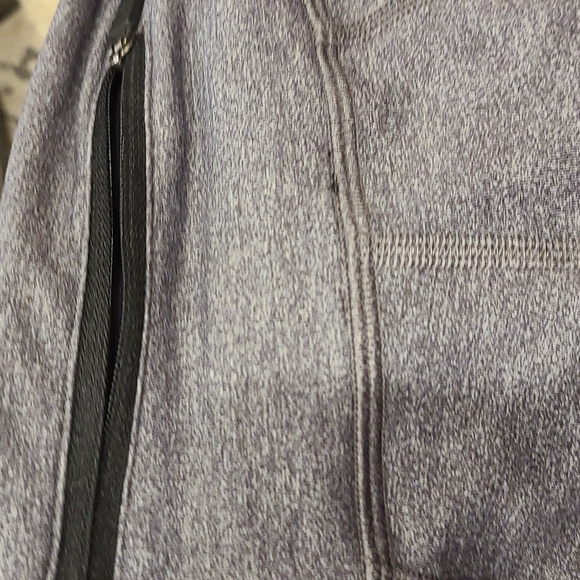 Lululemon Pace Rival Crop *22" Heathered Black / Black - Picture 11 of 16